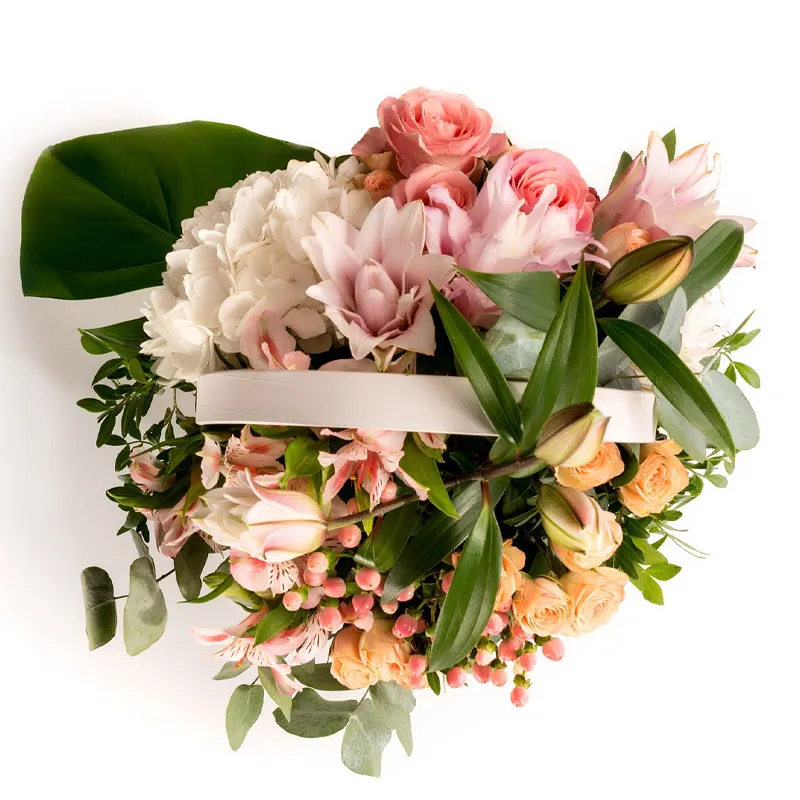 Корзина с цветами 